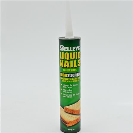 SELLEYS CONSTRUCTION ADHESIVE LIQUID NAILS 320G