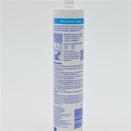 SELLEYS SILICONE SEALANT S301 300G CLEAR