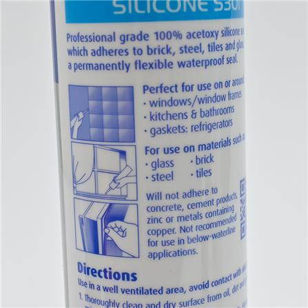 SELLEYS SILICONE SEALANT S301 300G CLEAR