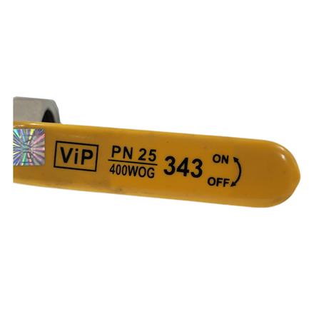 VIP FULL BORE BALL VALVE (343) 1" PN-25