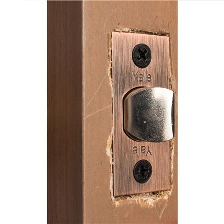YALE BATHROOM KNOB KN-VCA5122US11 ANTIQUE COPPER