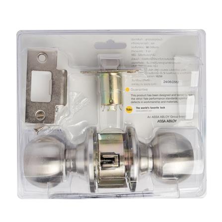 YALE BATHROOM KNOB KN-VCA5122US32D SATIN STEEL