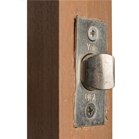 YALE BATHROOM KNOB KN-VCA5122US32D SATIN STEEL