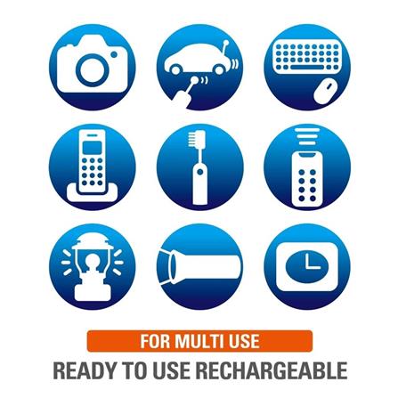 PANASONIC ENELOOP AAA BATTERY 4PCS BK-4MCCE/4BT