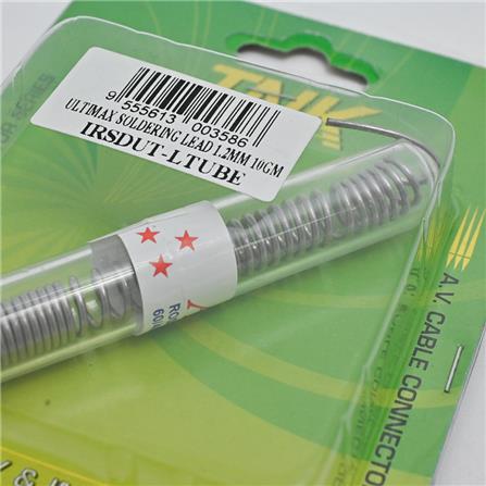 SOLDER LEAD 1.2MM 10GM IRSDUT-LTUBE ULTIMAX