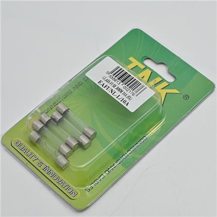 GLASS FUSE 30MM 10A 5PCS EAFUNL-L/10A