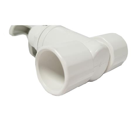 K-BRAND PVC STOPCOCK - WHITE SY-136