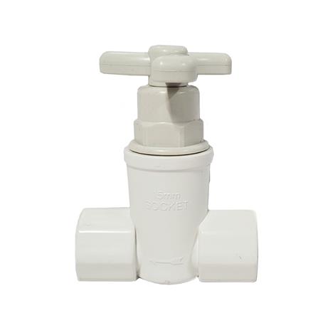 K-BRAND PVC STOPCOCK - WHITE SY-134