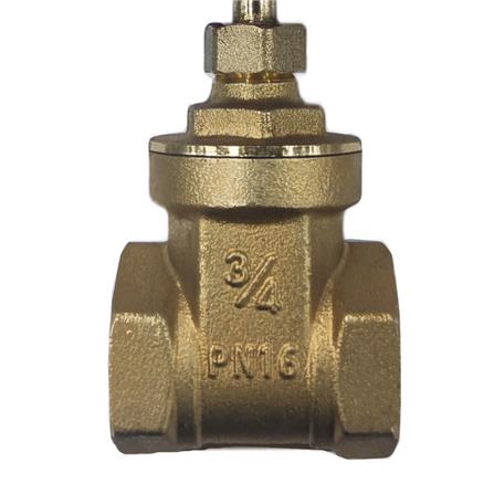 BRASS GATE VALVE PN16 VIP-535 3/4INCH