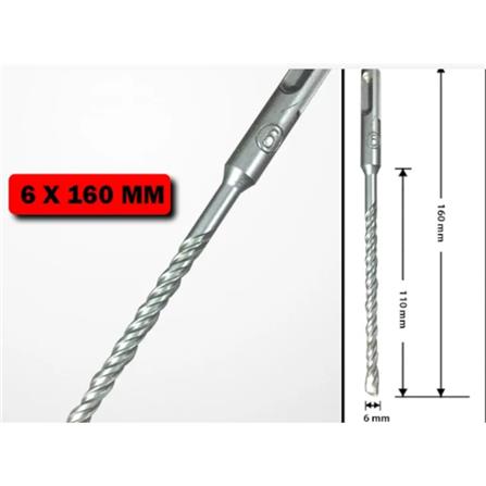 CONCRETE DRILL BIT EVA SDS (WALL) 6x160 MM