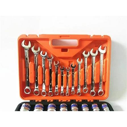 JE TECH Cr. V. BOX SOCKET WRENCH 37PCS/SET