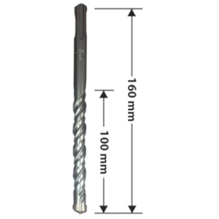CONCRETE DRILL BIT EVA SDS (WALL) 12x160 MM
