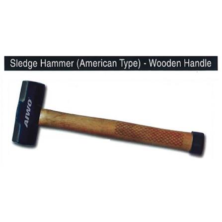 AIWO SLEDGE HAMMER 8 LBS WOOD HANDLE