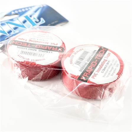 PVC TAPE 2PCS RED MASTAR