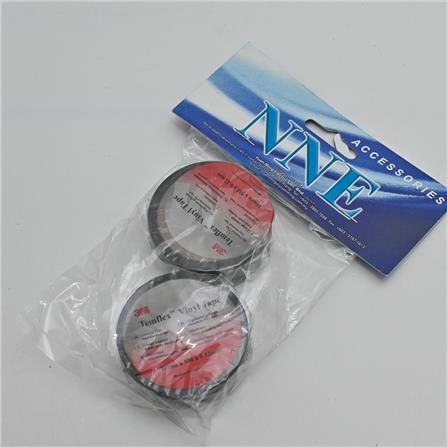 PVC TAPE 2PCS BLACK 3M MASTAR