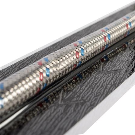 STAINLESS STEEL TOILET WATER INLET HOSE 18IN MOYA MY-SST18