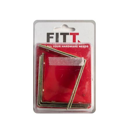 L-SHAPED ANGLE BRACKET FITT SA-1580 15x80MM 5PCS
