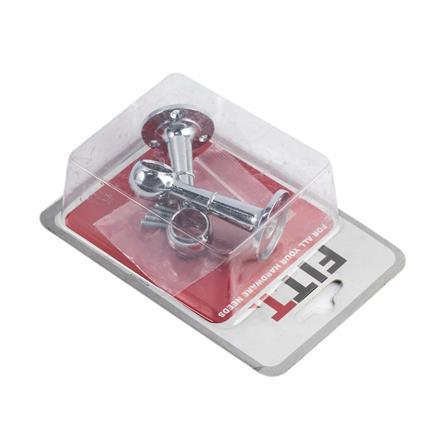 FIXED CLOSET ROD FLANGE FITT ZRH-58 5/8" 2EA