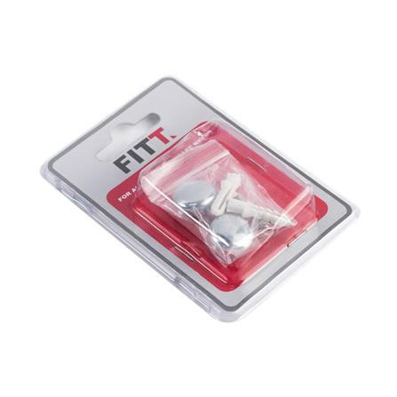 MIRROR FITTING FITT MZ-19 CHROME 2PCS/PACK