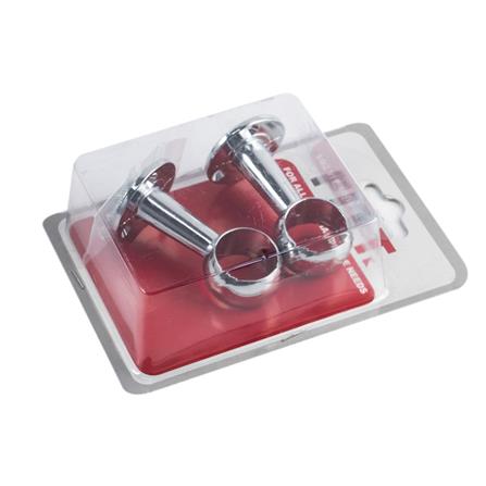 FIXED CLOSET ROD FLANGE FITT ZRH-10 1" 2EA