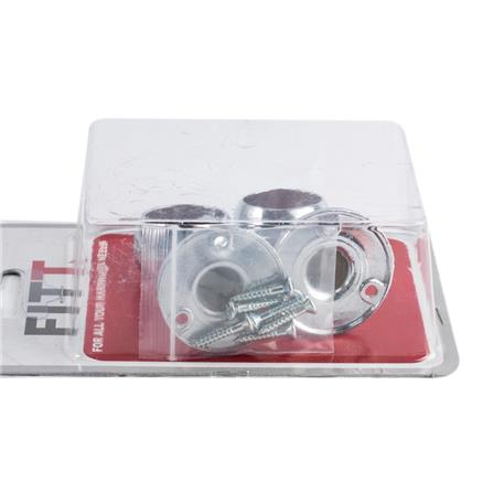 FIXED CLOSET ROD FLANGE FITT ZRH-10 1" 2EA