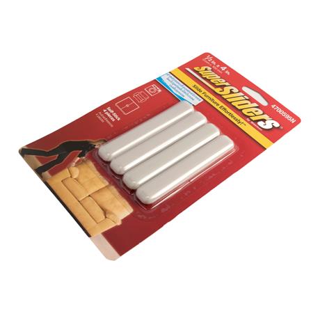 FURNITURE SLIDER SUPER SLIDERS 4700595 RECTANGULAR 1.5X4" 4PCS
