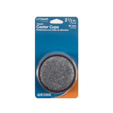 CASTER CUP SOFT.T ROUND 2.5IN