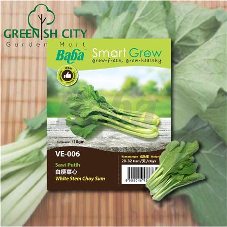 BABA VE-006 HK D.GREEN BIG STEM CHOY SUM