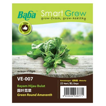 BABA VE-007 LOCAL GREEN ROUND AMARANTH
