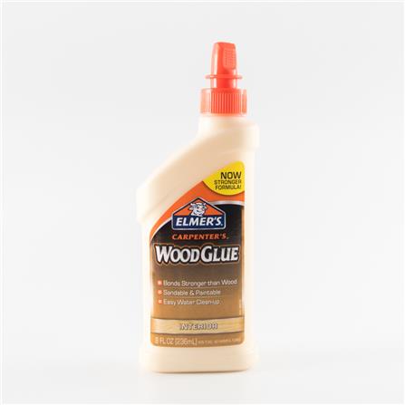 WOOD ADHESIVE LATEX GLUE ELMERS 8OZ YELLOW