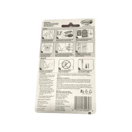 COMMAND PICTURE HANGING STRIP LARGE 17206ANZ WHITE