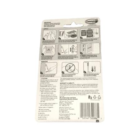 COMMAND PICTURE HANGING STRIP LARGE 17206ANZ BLACK