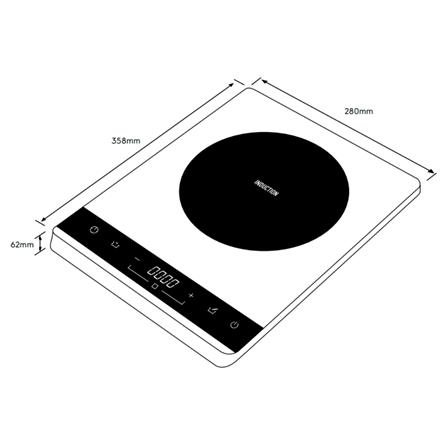 ELECTROLUX INDUCTION COOKER ETD29PKB 2000WATT 2MENU