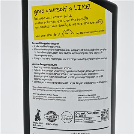 BABA MR. GANOCK ORGANIC PLANT ACID RTU 500ML