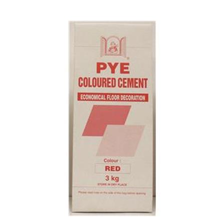PYE COLOURED CEMENT 3KG RED