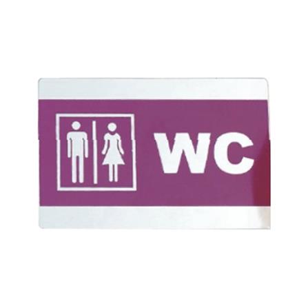 AVIO DESTINATION BOARD-WC 8.3X12.5CM
