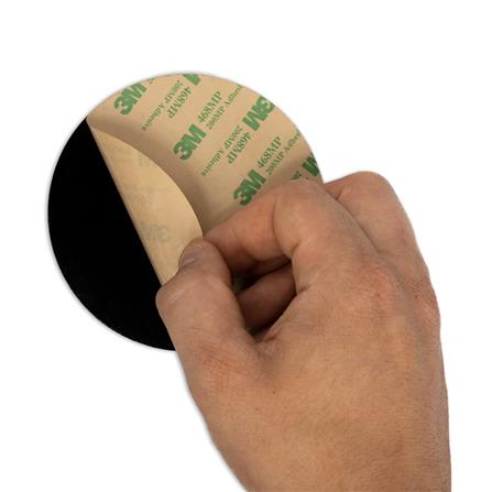 AVIO DESTINATION BOARD ROUND STEEL PLATE SIGN-PUSH EACH