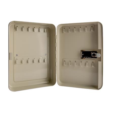 KEYED CABINET COMBINATION LOCK BOXES TS0077G 24KEY IVORY