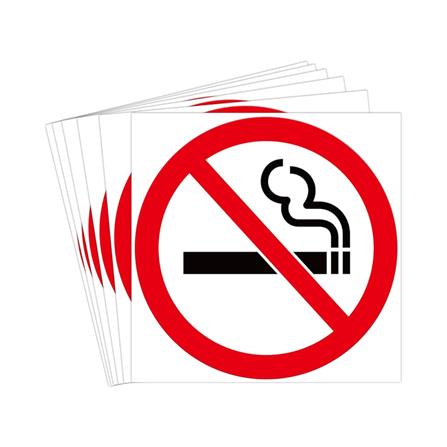 UNICORN SIGNAGE NO SMOKING STICKER EACH