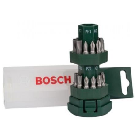 BOSCH SCREWDRIVER BITS 25 EA (2607019503)