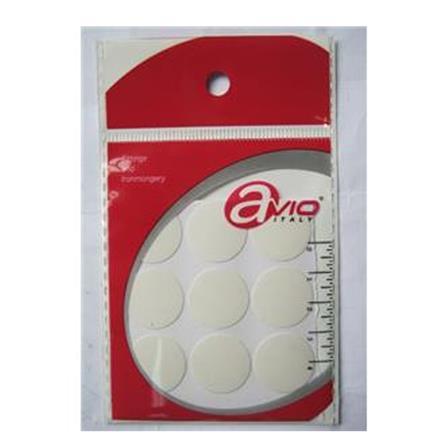 AVIO SCREW HOLE STICKER 20MM 20 PCS PVC WHITE