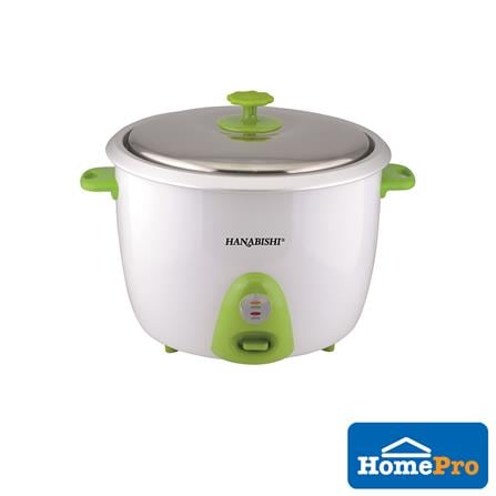 HANABISHI CONVENTIONAL RICE COOKER HA3698R 700WATT 1.8LITER