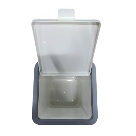 KEYWAY DUSTBIN S C5303 W14.8XD15XH19.2 CM WHITE