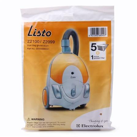 ELECTROLUX DUST BAG Z2100/E89 6PCS
