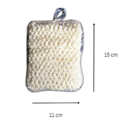 TOP ACE BATH SPONGE HEMPS SB 157 (15CM X 11CM)
