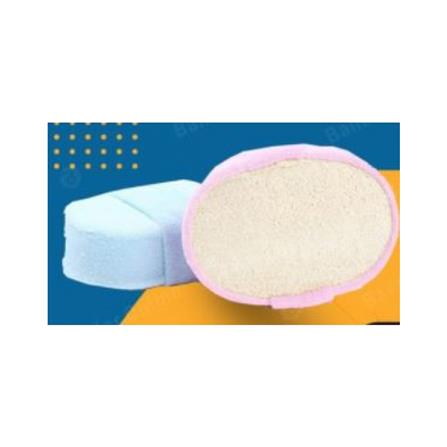 TOP ACE OVAL BATH PAD SISAL SB 164 17CM X 12CM