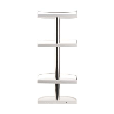 SUPER 4-TIER WALL SHELF SH-CSU-W04 WHITE (H70XW29.70XD14.80 CM)