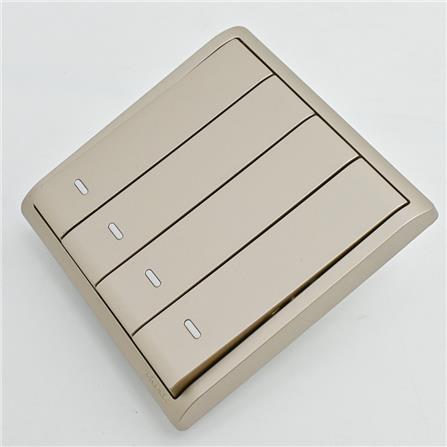 SCHNEIDER PIENO 4GANG 1WAY SWITCH E8234L1F_WG_G11