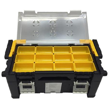HOMEPRO HUALEI TOOL BOX DIY HL30143 45.5X24X20 CM BLACK-YELLOW