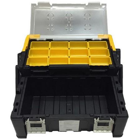 HOMEPRO HUALEI TOOL BOX DIY HL30143 45.5X24X20 CM BLACK-YELLOW